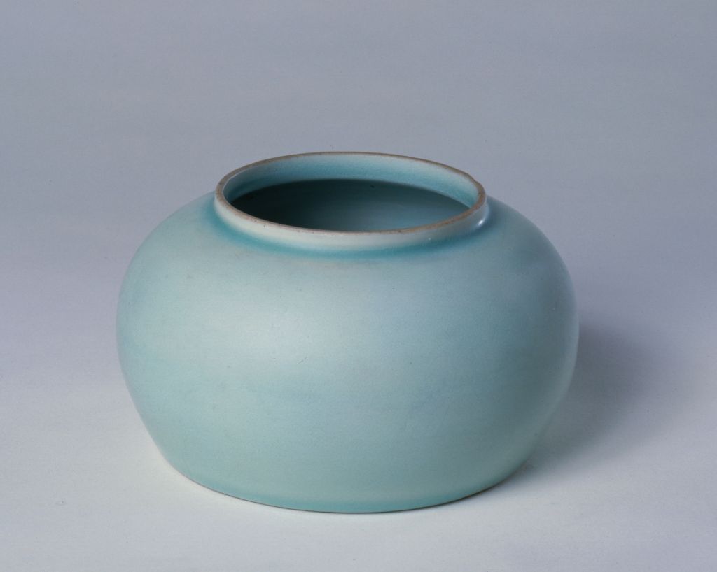 图片[1]-Emerald green glazed pot-China Archive